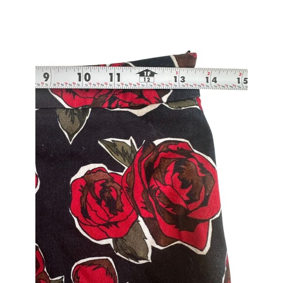 LOVE MOSCHINO Floral Rose Print Skirt Size US 4 - Picture 8 of 8